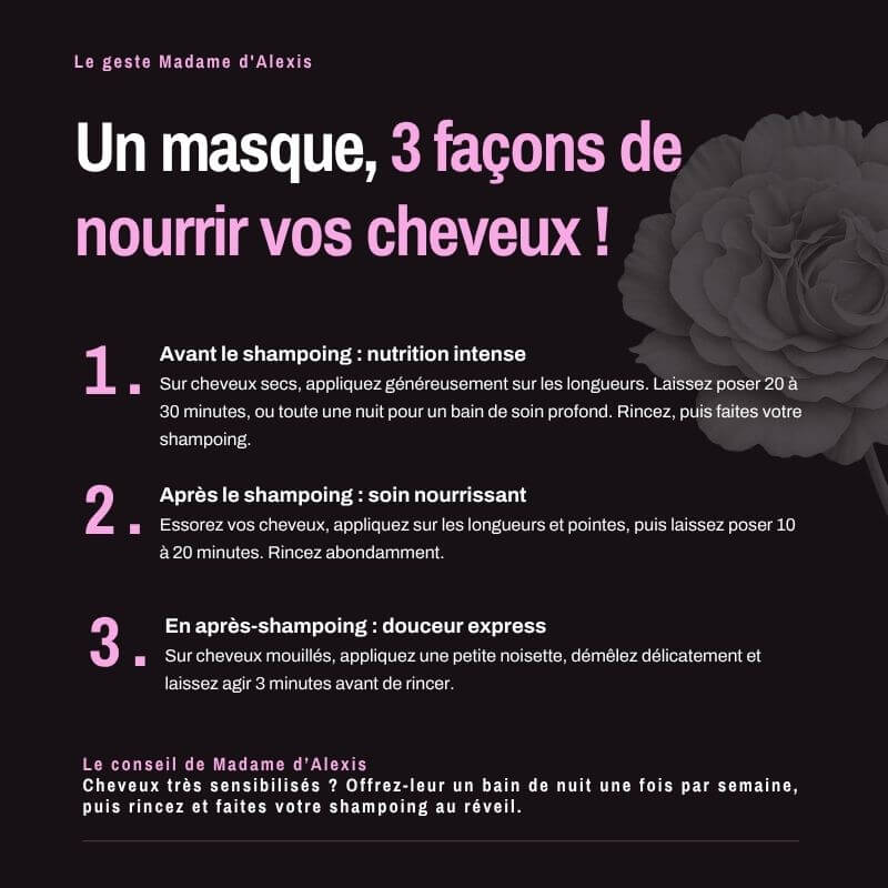 Le Masque - Madame d'Alexis Organic Hydrosol Hair Mask