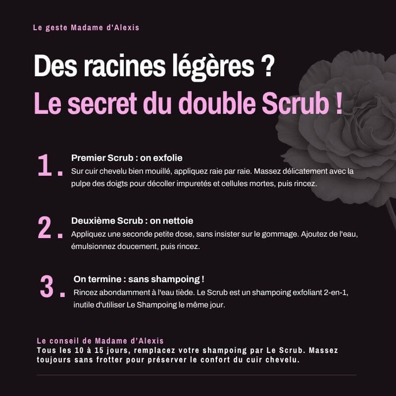 Le Scrub - Organic Hydrosol Scalp Scrub by Madame d'Alexis