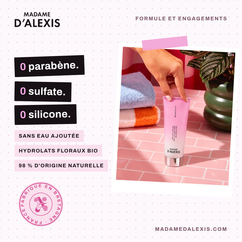 Le Scrub - Gommage cuir chevelu aux hydrolats bio Madame d'Alexis
