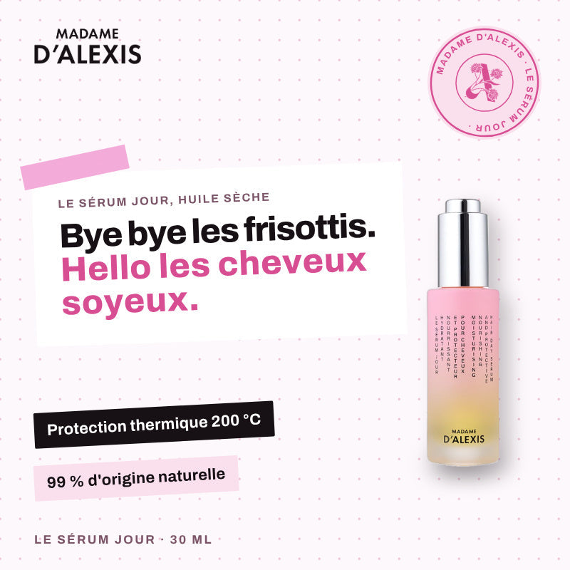 Day Serum - Madame d'Alexis Organic Ceramide Dry Hair Oil
