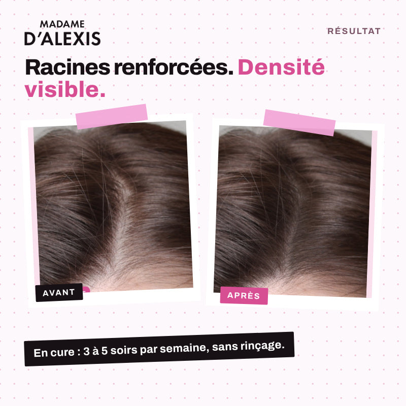 Le Sérum Nuit - Sérum pousse cheveux aux probiotiques bio Madame d'Alexis