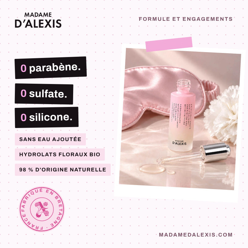 Le Sérum Nuit - Sérum pousse cheveux aux probiotiques bio Madame d'Alexis