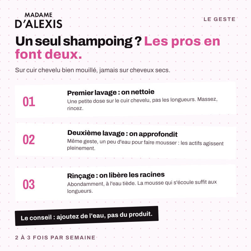 Le Shampoing - Hydrolats bio et acide hyaluronique Madame d'Alexis