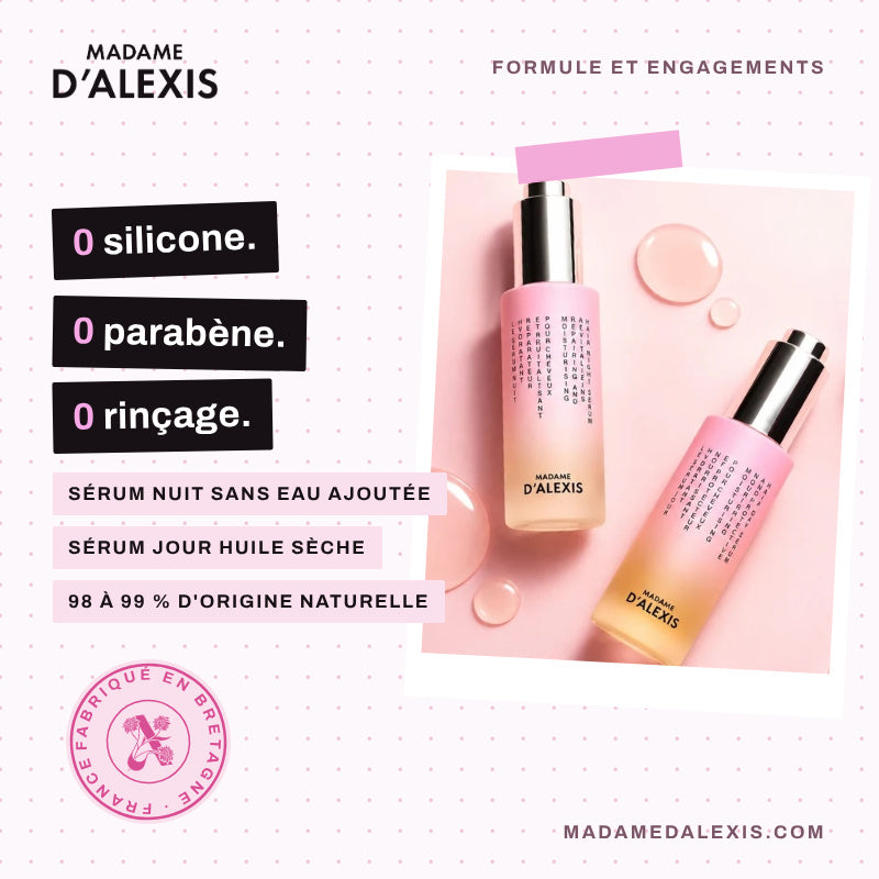 Anti-Hair Loss & Protection Routine: Madame d'Alexis Day & Night Serum