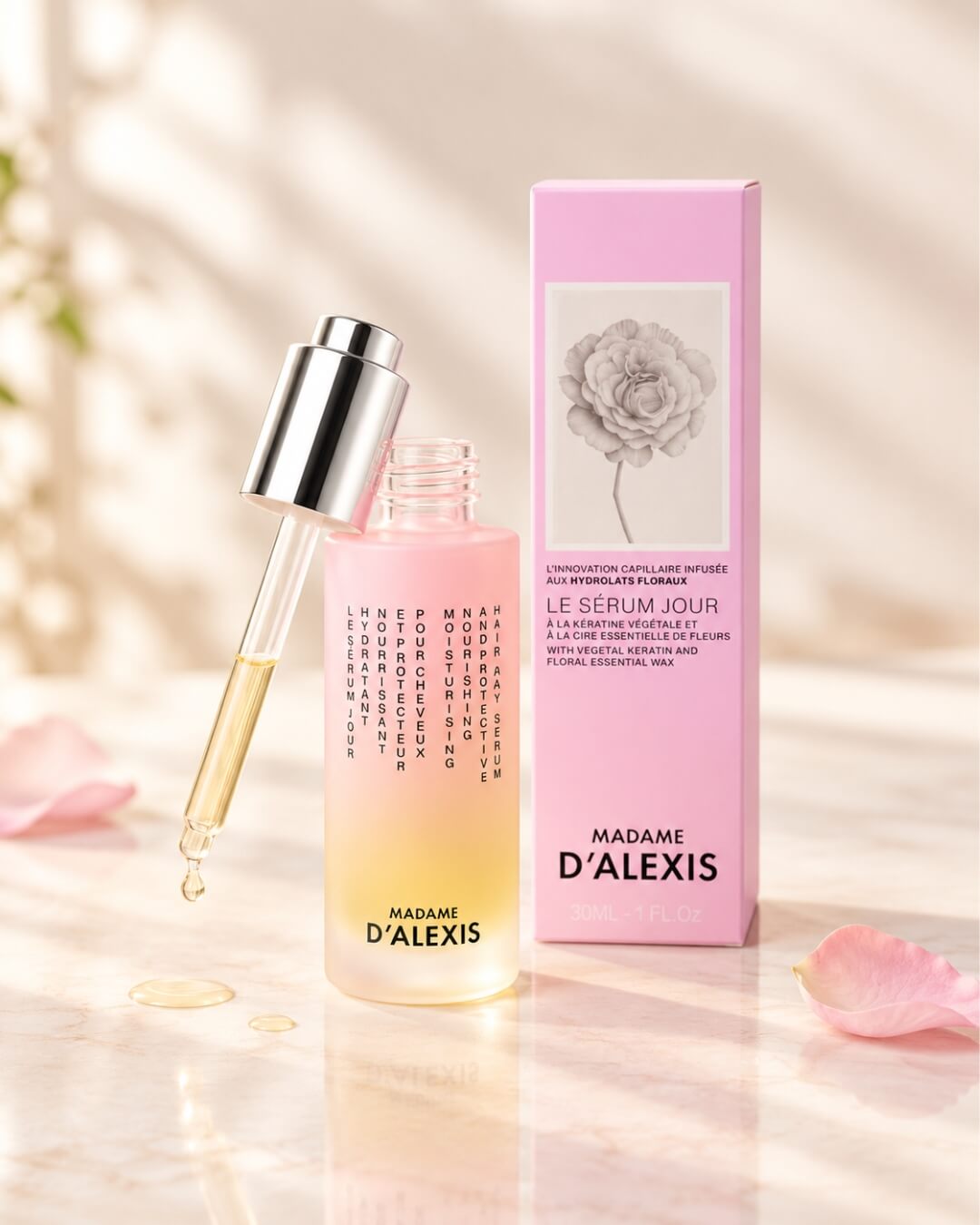 Day Serum - Madame d'Alexis Organic Ceramide Dry Hair Oil