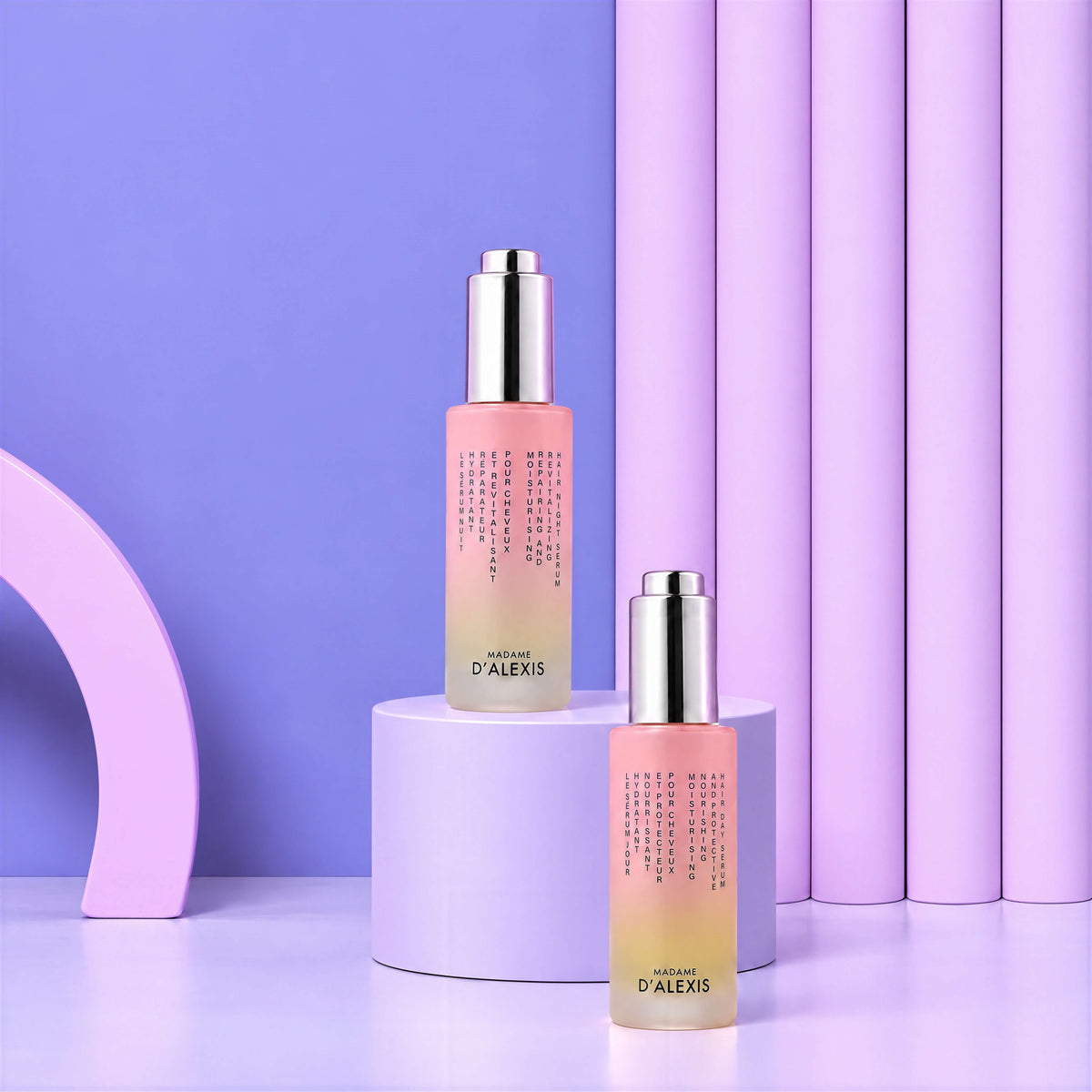 Anti-Hair Loss & Protection Routine: Madame d'Alexis Day & Night Serum